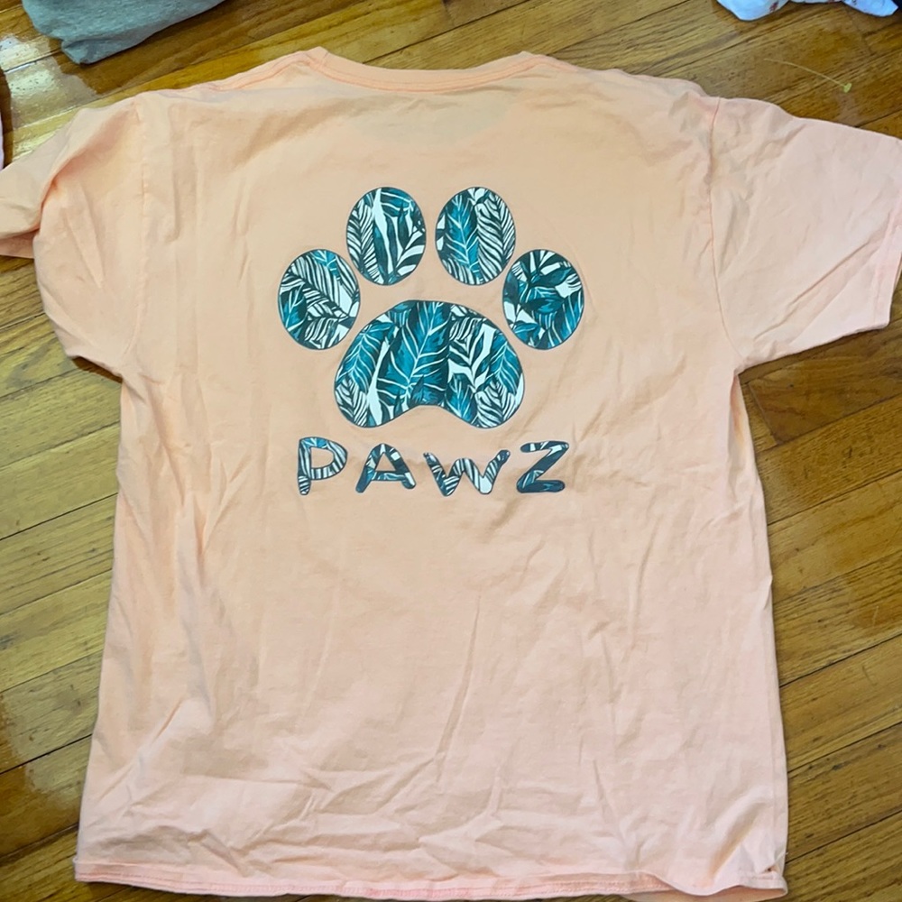 PAWZ tropical print shirt